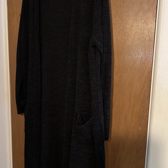 Unbranded Women's Knitted Long Lightweight Cardigan Coat With Pockets - Picture 4 of 7